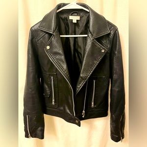 Topshop pleather jacket